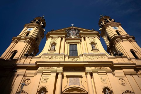Theatine Church, officially St. Kajetan and Adelheid, Munich, Bavaria, Germany