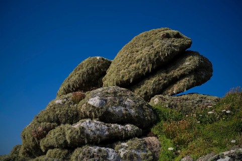Rock formation, rock, Land's End headland, Penzance, Penwith Peninsula, Cornwall, England, Great