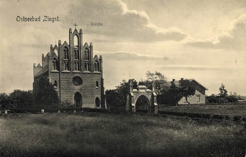 Historical postcard, picture postcard, Baltic resort Zingst, Mecklenburg-Vorpommern, Germany,