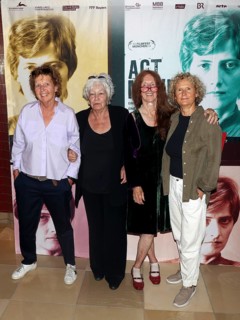 Producer Birgit Schulz, secretary to Gerd Bastian, founding member of the Green Party, Eva