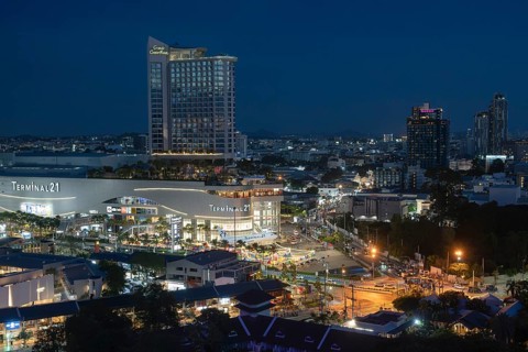 Terminal 21 Shopping Center and Grande Centre Point Hotel, Pattaya, Thailand
