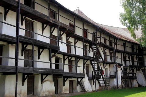 Fortified church of Tartlau, Prejmer, over 270 chambers on four floors are built into the interior