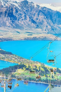 Skyline gondola, Queenstown, South Island, New Zealand
