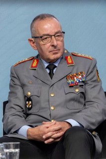 General Carsten Breuer, Inspector General of the Bundeswehr, at the SACEUR discussion organised by