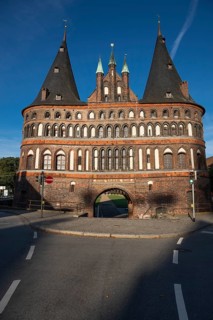 Holstentor, Holstentorplatz, Lübeck, Schleswig-Holstein, Germany