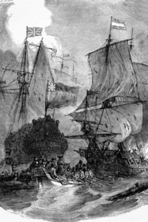 The Third Battle of Ouessant on 1 June 1794 was the first and largest naval action in the naval