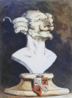 Illustration by Gustave Dore (1832-1883) for Baron Münchausen in The Adventures of Baron Munchausen