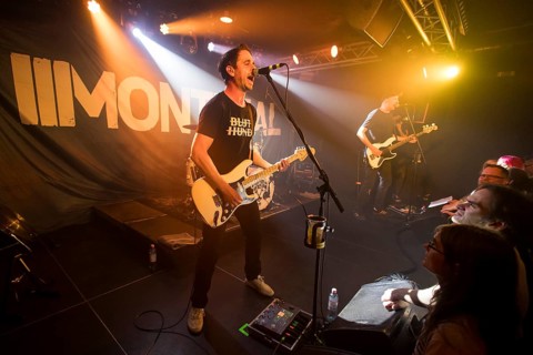 Yonas (singer and guitarist) and Deer (singer and bassist) from Montreal live on the club tour for