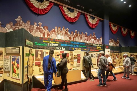 Kansas City, Missouri - The Negro Leagues Baseball Museum preserves the history of African-American