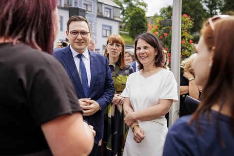 Annalena Bärbock (Bündnis 90 Die Grünen), Federal Minister for Foreign Affairs, photographed