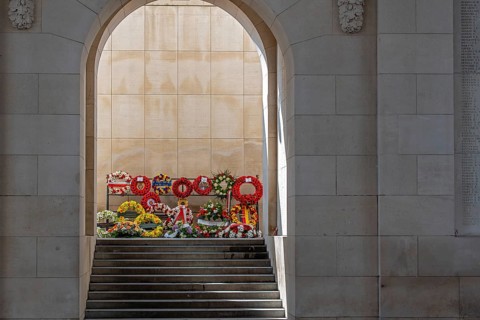 Menin Gate, Menenpoort, WW1 memorial for the missing soldiers of Commonwealth nations who died in