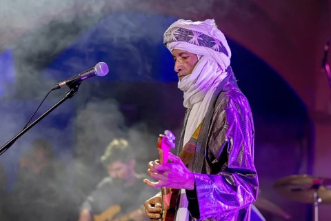 Ahmed Ag Kaedy, Singer, Guitarist, Mali, Dessert Blues, World Music, Live on 10 May 2025,