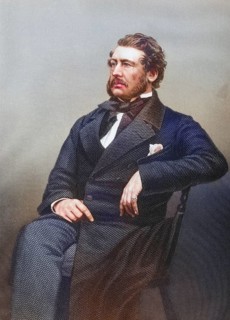 Captain William Harrison, 1812-1860, Commander of the Great Eastern, Historic, digitally restored