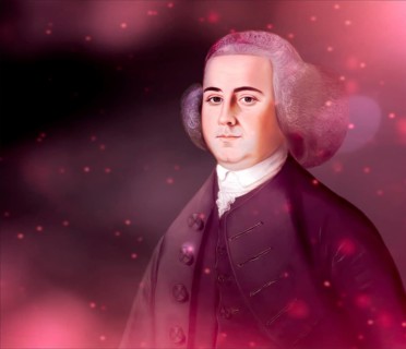 Portrait of John Adams, 1735 - 1826, second President of the United States, digitally optimized,
