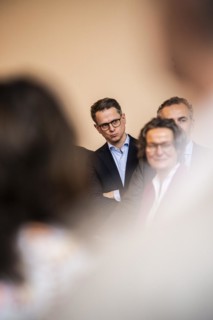 CDU Secretary General Carsten Linnemann attends the CDU policy convention in Cologne, 1 March 2024