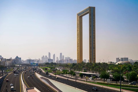 Dubai Frame, Dubai, United Arab Emirates, UAE
