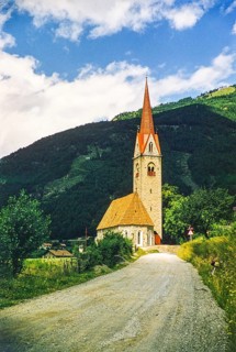 Church of St Nicholas, Aicha, Natz Schabs, South Tyrol, Northern Italy, Europe 1950s