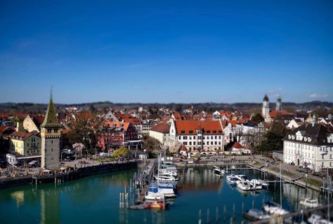 View from New Lighthouse to Harbour, Yachts, Boats, Tax Office, Mangturm, Old Town, Thumbnail View,