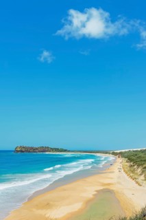 Seventy Five Mile Beach, Great Sandy National Park, Fraser Island, Queensland, Australia
