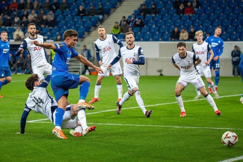 Football UEFA Europa League, 2024/25 season, matchday 7: TSG Hoffenheim v Tottenham Hotspur.