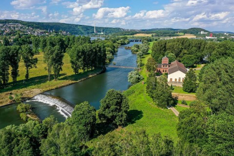 Wetter an der Ruhr, Ennepe-Ruhr-Kreis, North Rhine-Westphalia, Germany - Landscape in the Ruhr area