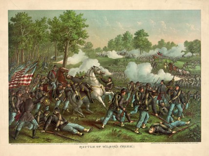 Battle of Wilson's Creek. The battle took place on 10 August 1861 near Springfield, Missouri, and