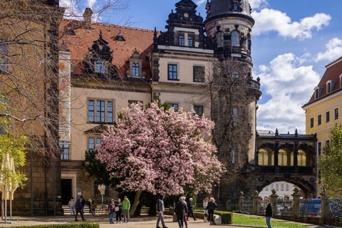 Residenzschloss, Bärengartenflügel, Dresden, Saxony, Germany