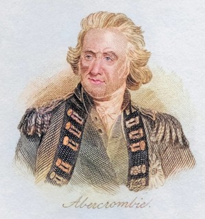 Sir Ralph Abercromby 1734 to 1801, British General. From the book Crabbs Historical Dictionary,