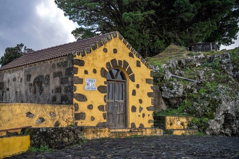 The chapel Ermita de la Virgen de la Caridad, El Hierro, Canary Islands, Spain
