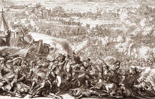 The Battle of Seneffe on 11 August 1674, Franco-Dutch War