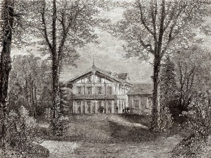 Das Gebäude von Alphonse Marie Louis Prat de Lamartine, 1790-1869, Avenue Henri-Martin, 16.