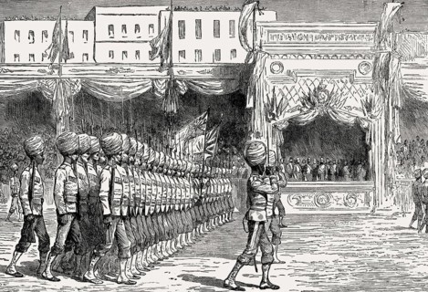 The British Indian Army at Cairo, British invasion in 1882, From British Battles on Land and Sea,