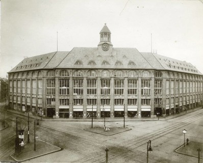 Wertheim department store, Berlin, Kreuzberg, Moritzplatz, architecture, Eugen Schmohl, 1912-13,