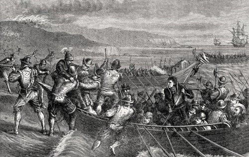 Battle of Bonchurch, French invasion of the Isle of Wight in July 1545, Italian Wars, From British
