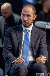 Orlando Sanchez Jr, President of Lockheed Martin Aeronautics, at the SACEUR discussion during the