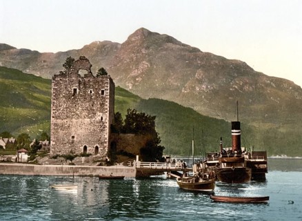 Carrick Castle is a castle in the north-east of the Scottish peninsula of Cowal, Scotland,