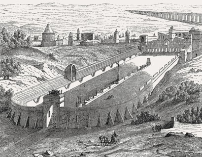 Circus of Maxentius in ancient ancient Rome, Italy, Reconstruction