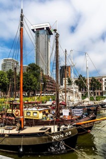 Historic Veerhaven, Rotterdam, Netherlands
