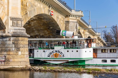 Spring in Dresden, Dresden, Saxony, Germany