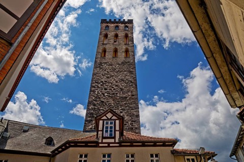 The Ferry Gate Tower or Hail Tower or Natermann Tower, Hann. Münden or Hannoversch Münden, Lower