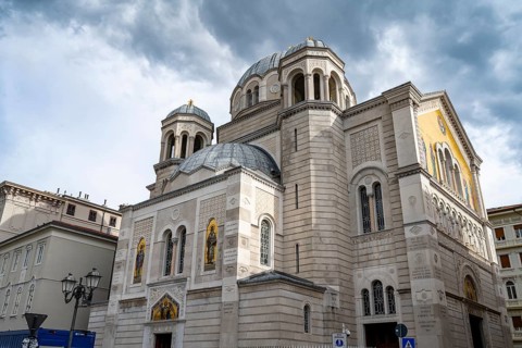 Serbian Orthodox Church Santissima Trinità e di San Spiridione, Trieste, Friuli-Venezia Giulia