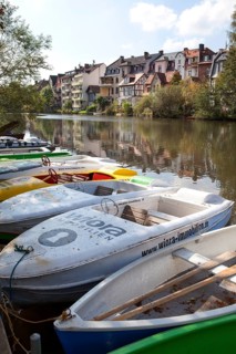 View of Marburg, River Lahn, Marburg, Hesse, Germany, Europe, Stadtansicht, Marburg an der Lahn,
