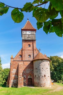 St Catherine's Church, Middelhagen, Mönchgut, Island of Rügen, Mecklenburg-Western Pomerania,