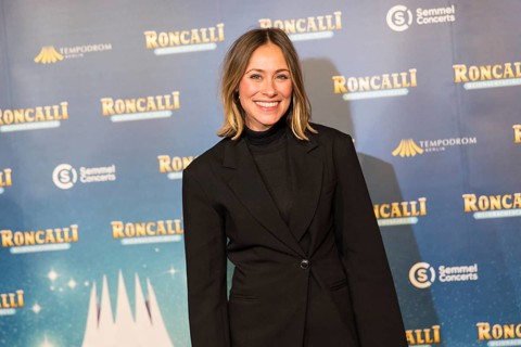 Sina Tkotsch at the premiere of the 20th Original Roncalli Christmas Circus in Berlin's Tempodrom