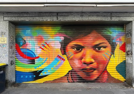 Streetart, Cologne, North Rhine-Westphalia, Germany