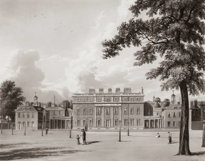 St James's Park, Buckingham Palace, London, England, afterThomas Sutherland, 1810