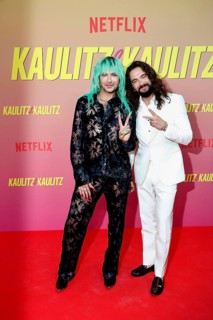Bill Kaulitz and Tom Kaulitz at the special screening of Kaulitz & Kaulitz S2 at the Delphi