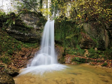 Linner, waterfall, Linn, Canton Aargau, Switzerland