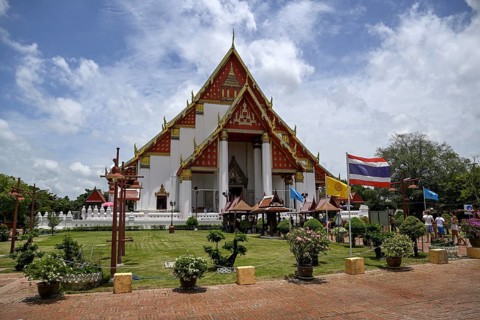 Wat Phra Si Sanphet, Buddhist temple, Ayutthaya, Ayutthaya Province, Thailand