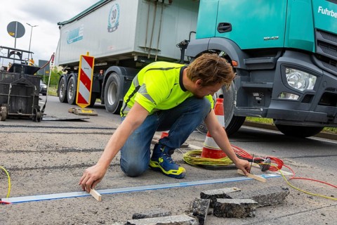 As part of the Smart City model project, several measurement points are being set up in Dresden's